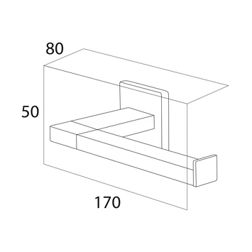 Tiger Toiletrolhouder Items RVS 6 Tiger Toiletrolhouder Items RVS - Afbeelding 4