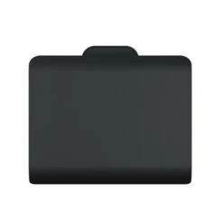 Tiger Toiletrolhouder Carv Met Klep Zwart -Thuis Badkamer 123 5355