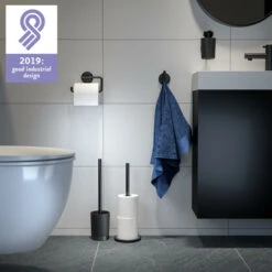 Tiger Wc-rolhouder Tune Zwart -Thuis Badkamer 123 5416