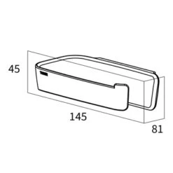 Tiger Toiletrolhouder TESS Wit 17 Tiger Toiletrolhouder TESS Wit -Thuis Badkamer 123 5478