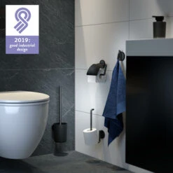 Tiger Tune Wc-borstelhouder Hangend Zwart -Thuis Badkamer 123 5499