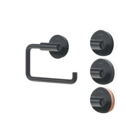 Tiger Toiletrolhouder Urban Zwart -Thuis Badkamer 123 5607