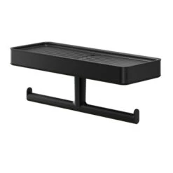 Tiger Toiletrolhouder Carv Met Planchet -Thuis Badkamer 123 5615