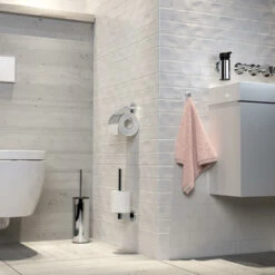 Tiger Noon Zelfklevende Kleine Haak Chroom -Thuis Badkamer 123 5694