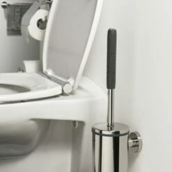 Tiger Toiletborstelhouder Boston Comfort & Safety Hangend Chroom -Thuis Badkamer 123 5712