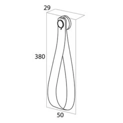 Tiger Reserverolhouder Urban Zwart -Thuis Badkamer 123 5721
