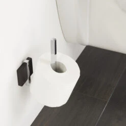 Tiger Reserverolhouder Zenna Hangend Chroom/Wengé -Thuis Badkamer 123 5730