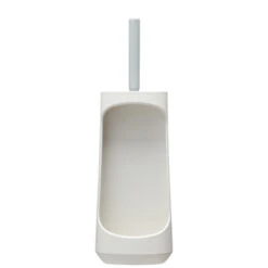 Tiger Toiletborstelhouder TESS Met Opbergfunctie Vrijstaand En Swoop Borstel Flexibel Wit/lichtgrijs -Thuis Badkamer 123 5786