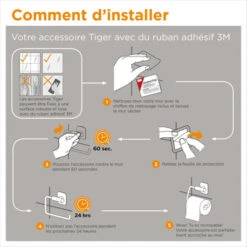 Tiger Toiletborstelhouder Colar Hangend Chroom -Thuis Badkamer 123 5888