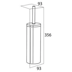 Tiger Boston Toiletborstelgarnituur RVS -Thuis Badkamer 123 5901