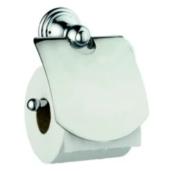 Haceka Toiletrolhouder Allure Met Klep Chroom -Thuis Badkamer 123 6132