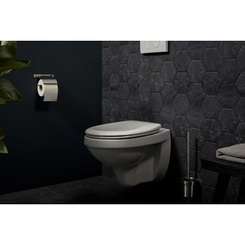 Haceka Toiletrolhouder Ixi Met Klep RVS 5 Haceka Toiletrolhouder Ixi Met Klep RVS - Afbeelding 3