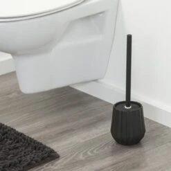 Sealskin Toiletborstel Met Houder Arte Zwart -Thuis Badkamer 123 6140