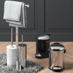 Sealskin Toiletrek Square Metaal Chroom -Thuis Badkamer 123 6156