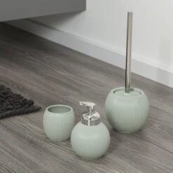 Sealskin Toiletborstel Met Houder Convex Licht Aqua -Thuis Badkamer 123 6290