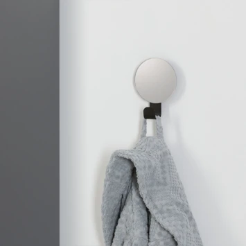 Sealskin Haak Met Spiegel Brix Zwart 6 Sealskin Haak Met Spiegel Brix Zwart - Afbeelding 4