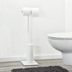 Sealskin Toiletrek Tube Metaal Wit -Thuis Badkamer 123 6315