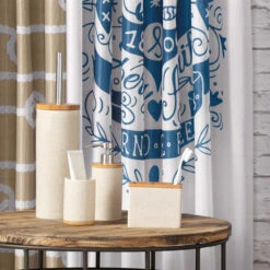 Sealskin Toiletborstelgarnituur Grace Zand -Thuis Badkamer 123 6357