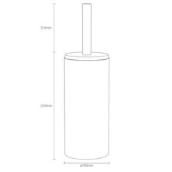 SEALSKIN Seaslkin Toiletborstelhouder Blend Terrazzo Staand -Thuis Badkamer 123 6368