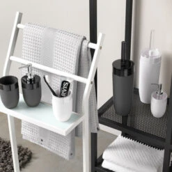 Sealskin Toiletborstel Met Houder Bloom Wit -Thuis Badkamer 123 6381