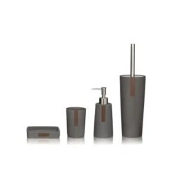 Sealskin Pierra Toiletborstelhouder Grijs -Thuis Badkamer 123 6401