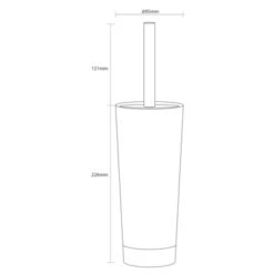 Sealskin Toiletborstelhouder Glossy Goud -Thuis Badkamer 123 6417