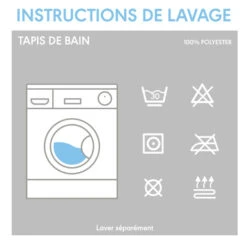 Sealskin Badmat Twist Grijs 60x90 Cm -Thuis Badkamer 123 672