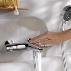 Grohe Thermostatische Badkraan Precision Trend Chroom 15 Cm -Thuis Badkamer 123 745