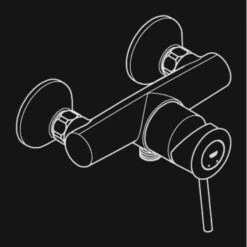 GROHE Douchekraan Start Classic Met Hendel Chroom 15 Cm -Thuis Badkamer 123 870